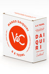 Box of 6, pre-made VnC Mango Daiquiri Premium Vodka Cocktails