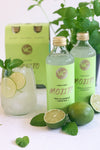 VnC Non Alcoholic Mojito Cocktail served with fresh limes and mint